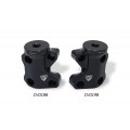 CNC Racing Billet Left Side Mirror Mount / Master Cylinder Clamp for the Ducati Multistrada 1260 / 1200 / 950